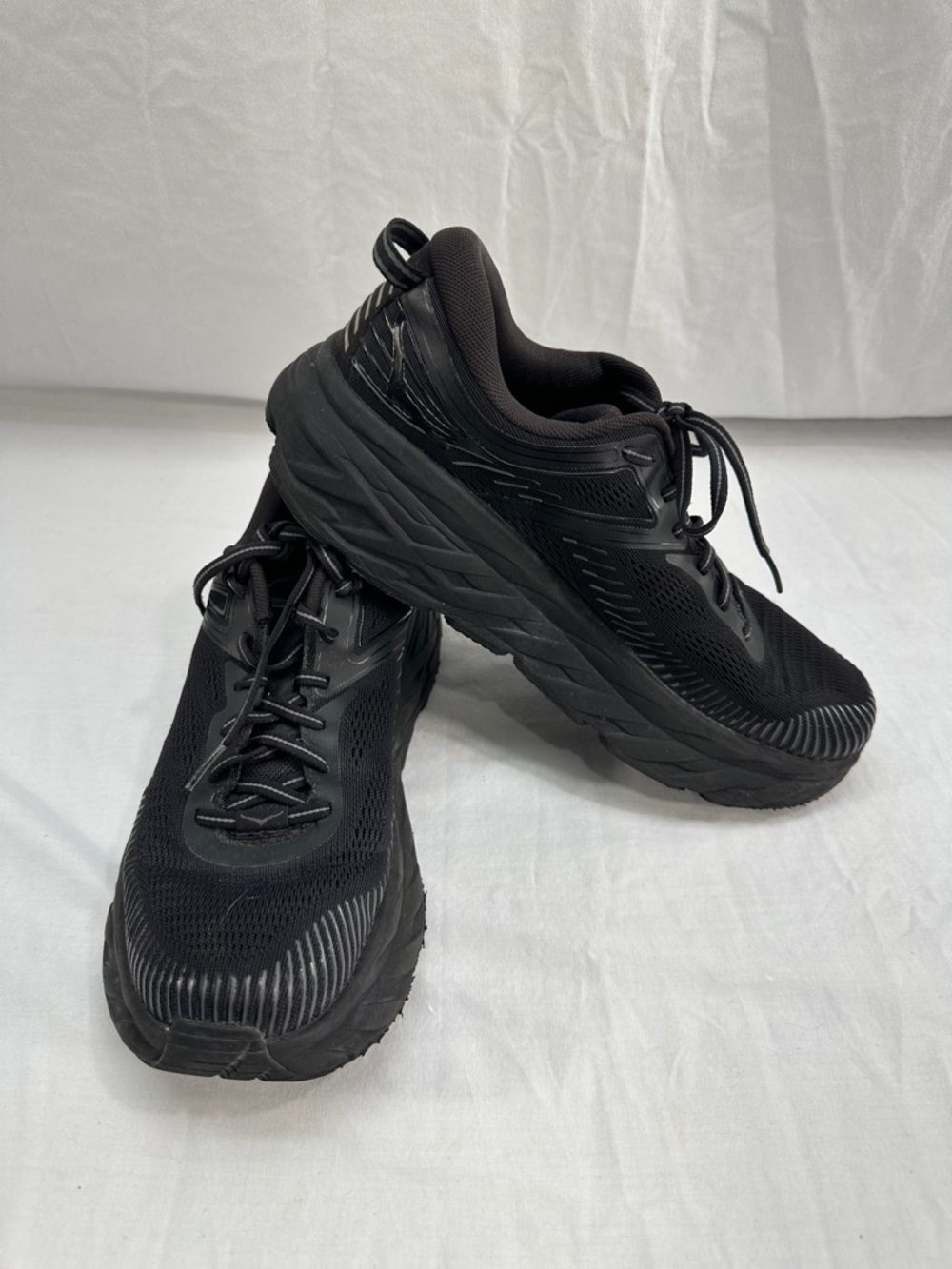 Hoka One One Bondi 7 Men's Comfort Running Shoes Sneakers Sz 10